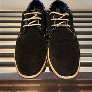 Steve Madden Men's Black Suede Shoes